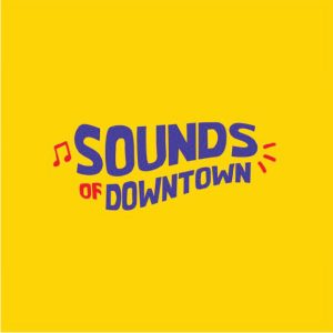 logo sounds of downtown